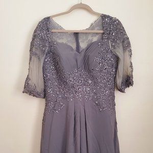 A-line Asymmetrical Formal Dress